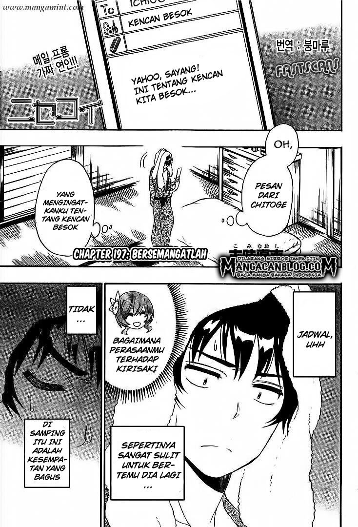 Nisekoi Chapter 197