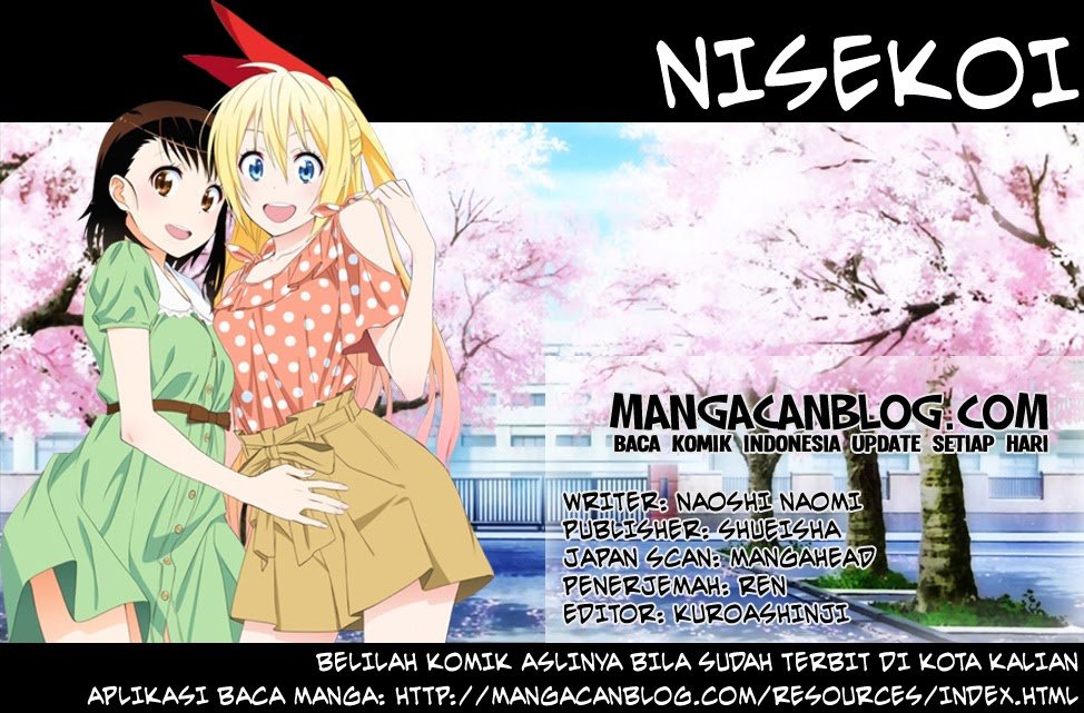 Nisekoi Chapter 203