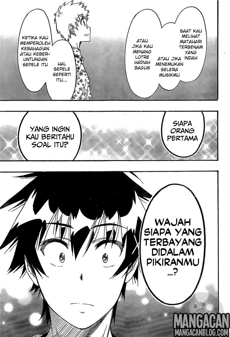 Nisekoi Chapter 217