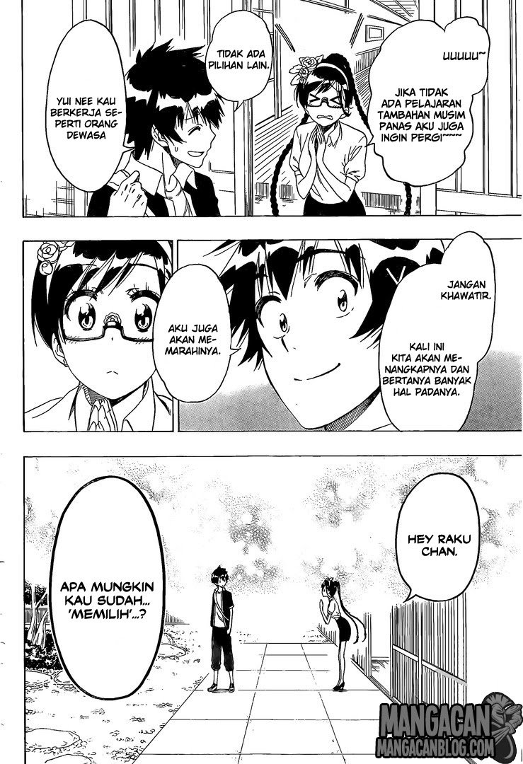 Nisekoi Chapter 218