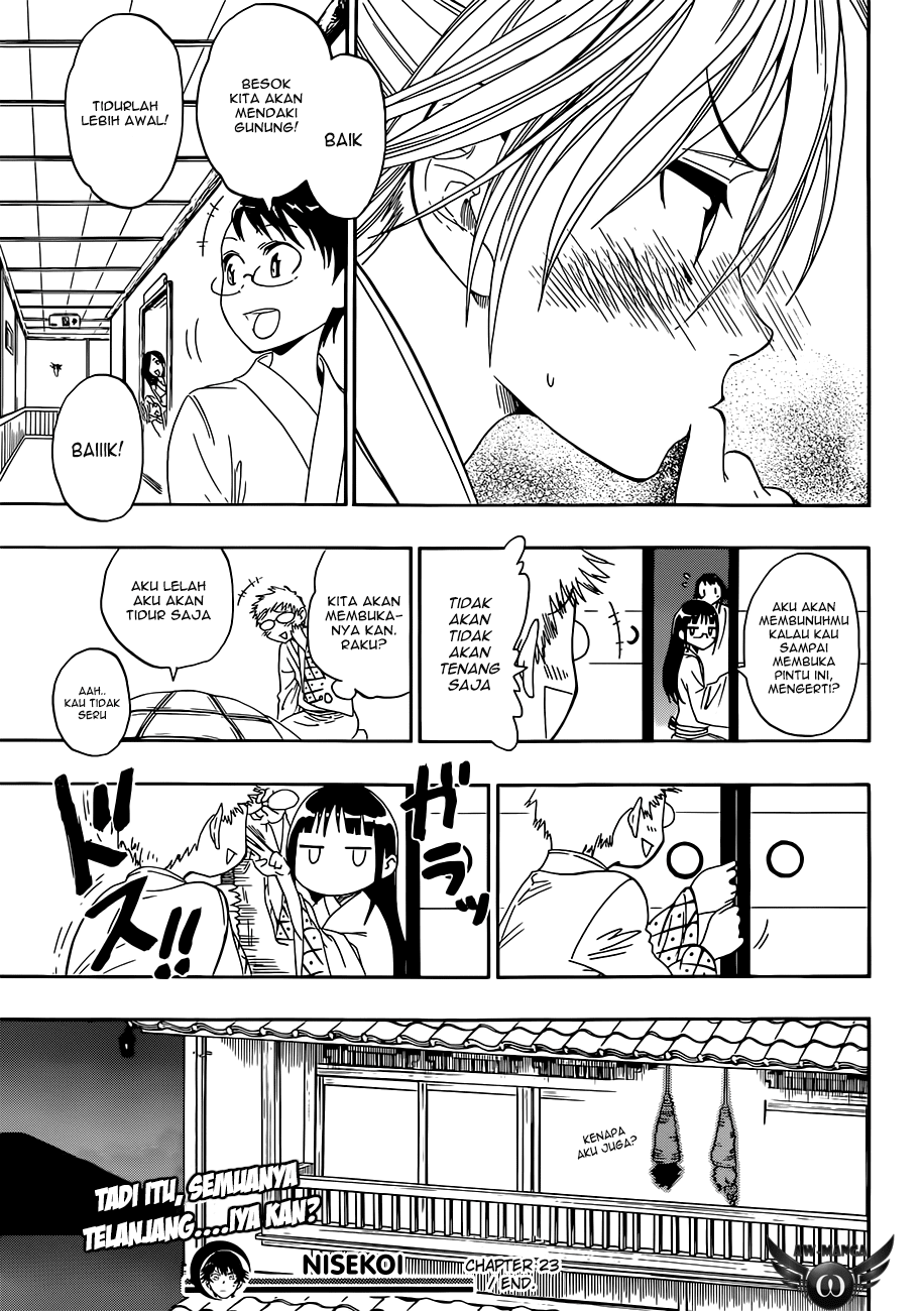 Nisekoi Chapter 23