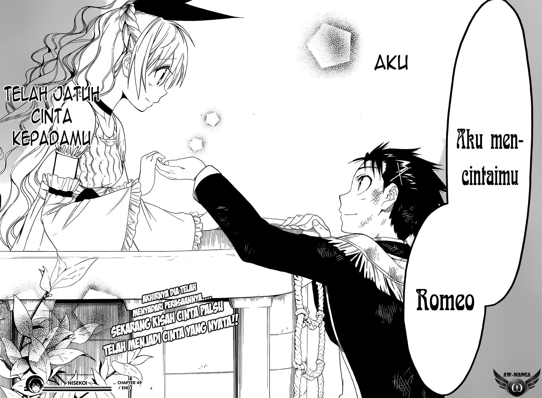 Nisekoi Chapter 49