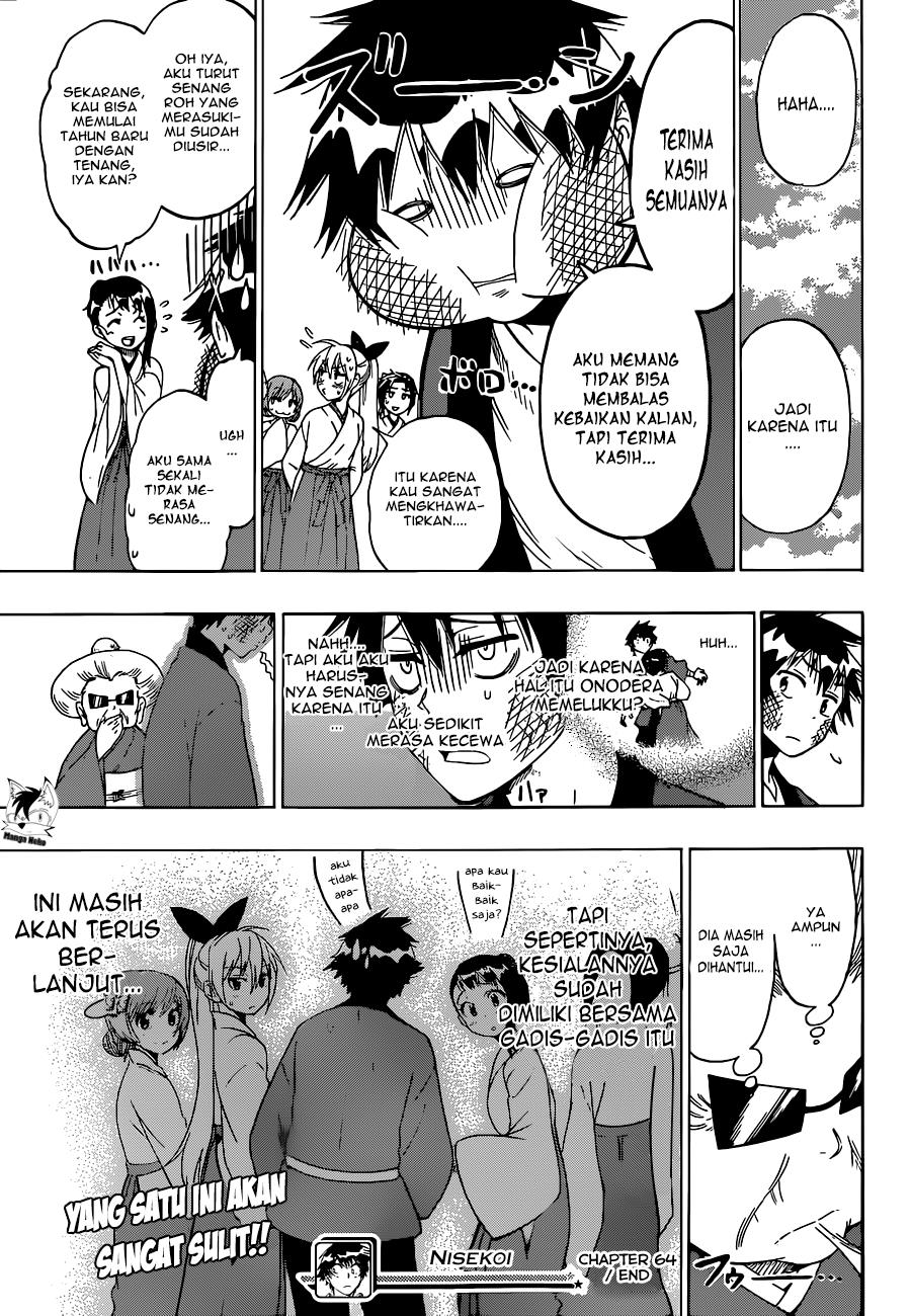 Nisekoi Chapter 64