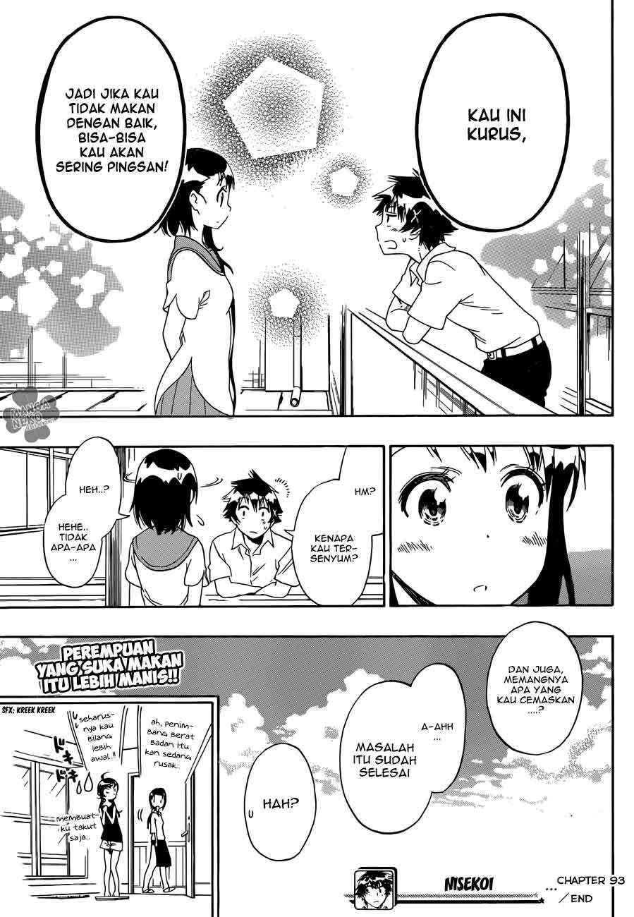 Nisekoi Chapter 93