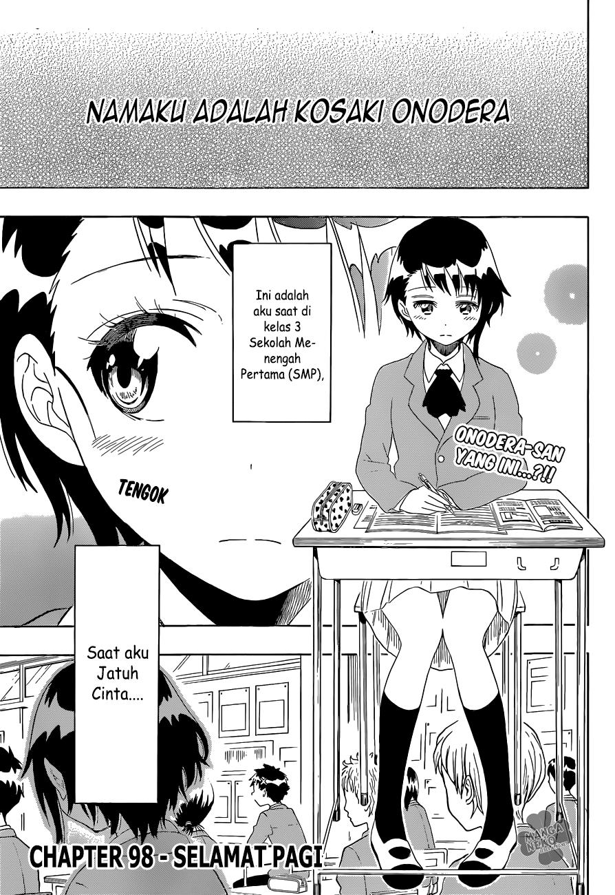 Nisekoi Chapter 98