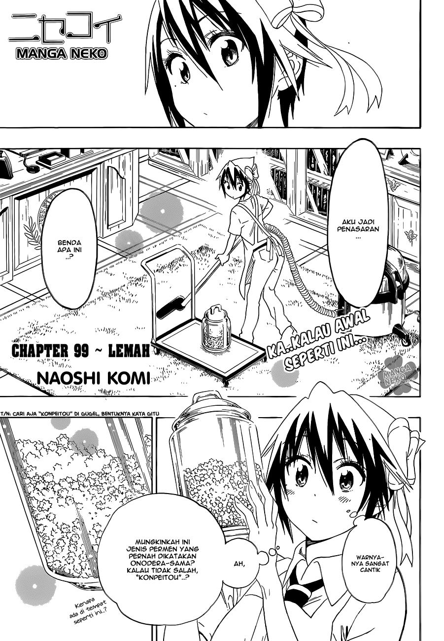 Nisekoi Chapter 99