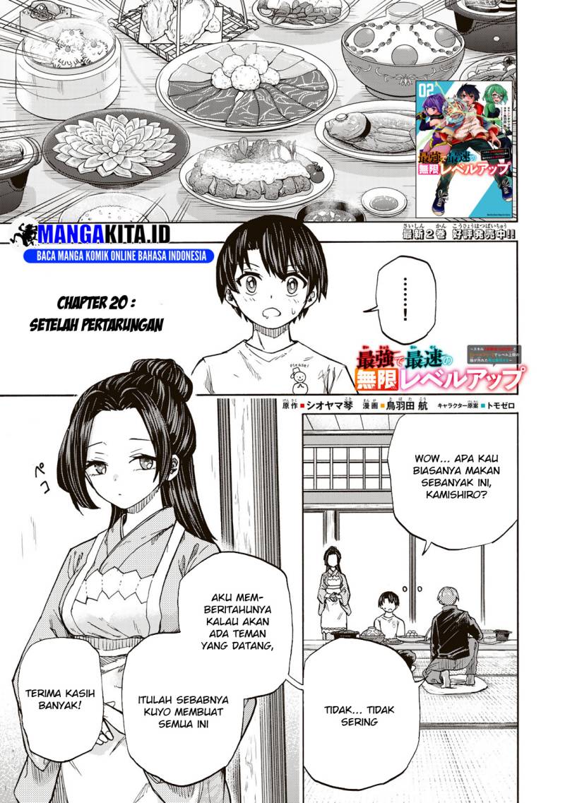 Saikyou de Saisoku no Mugen Level Up Chapter 20