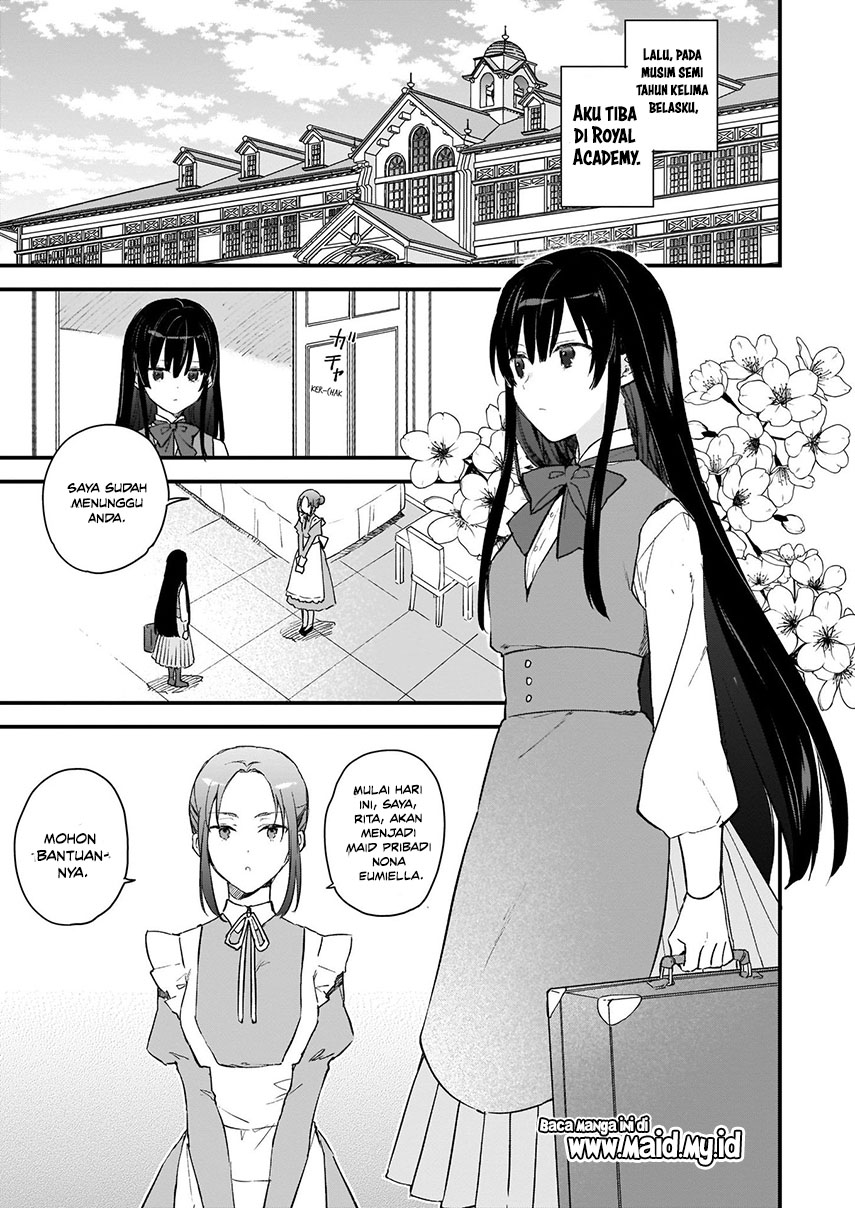 Akuyaku Reijou Reberu 99 ~Watashi wa UraBOSU desuga Maou de wa arimasen~ Chapter 00