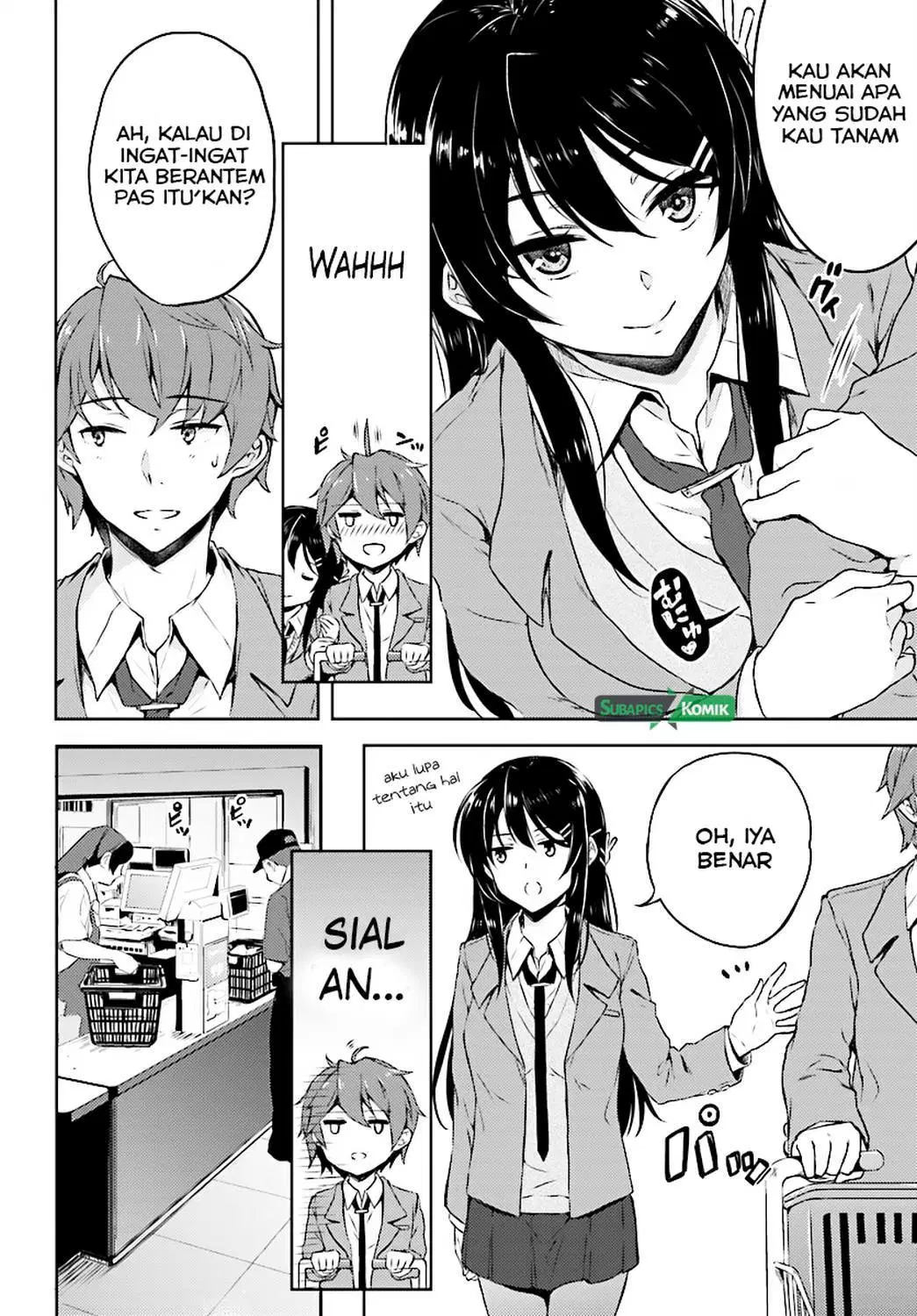 Seishun Buta Yarou wa Bunny Girl Senpai no Yume wo Minai Chapter 08