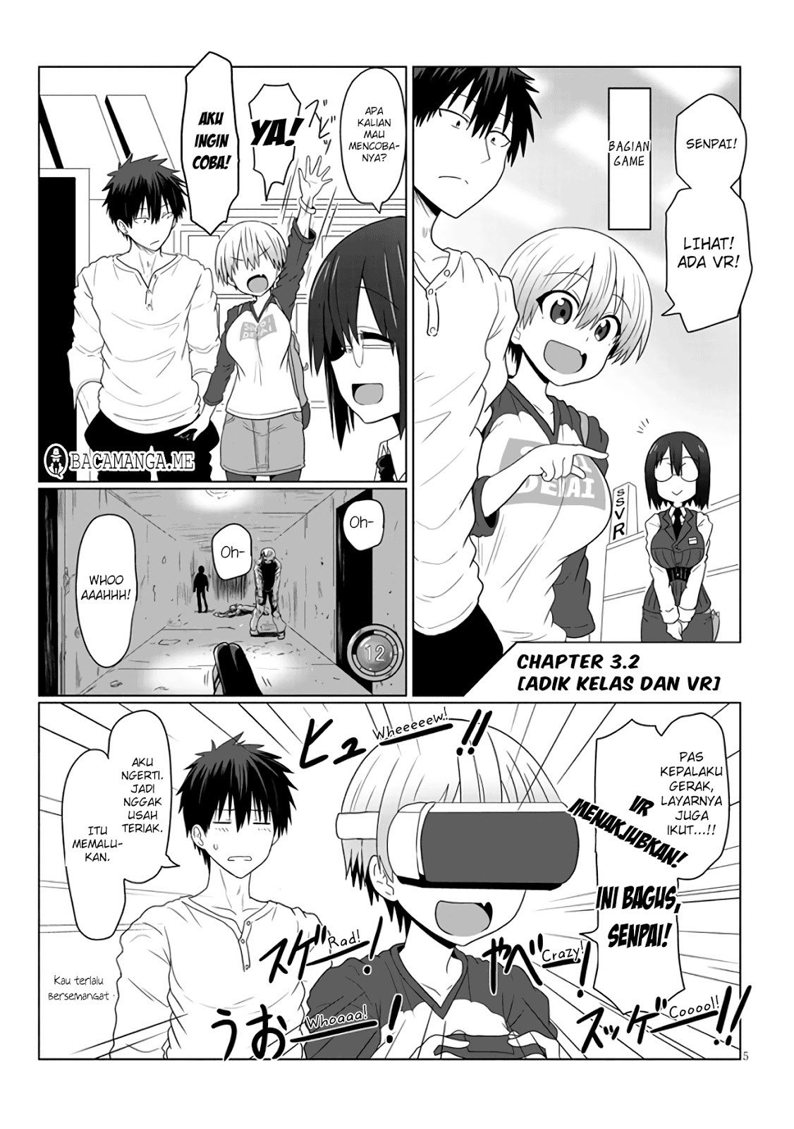 Uzaki-chan wa Asobitai! Chapter 3.2