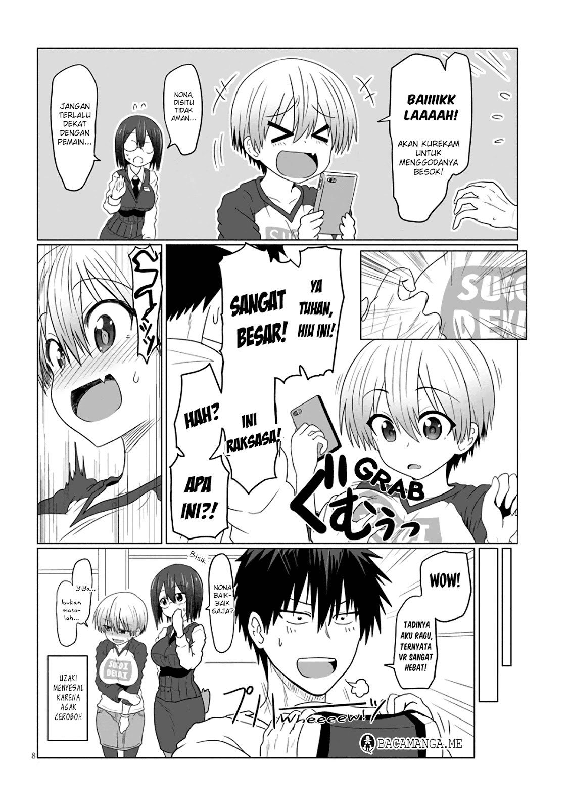 Uzaki-chan wa Asobitai! Chapter 3.2