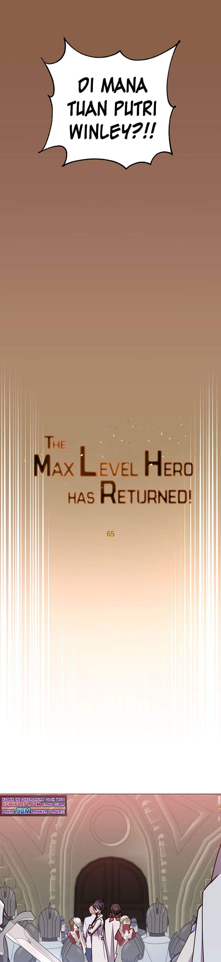 The MAX leveled hero will return! Chapter 65