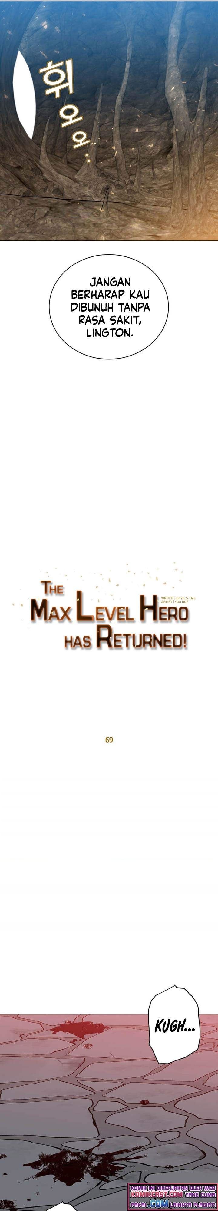 The MAX leveled hero will return! Chapter 69