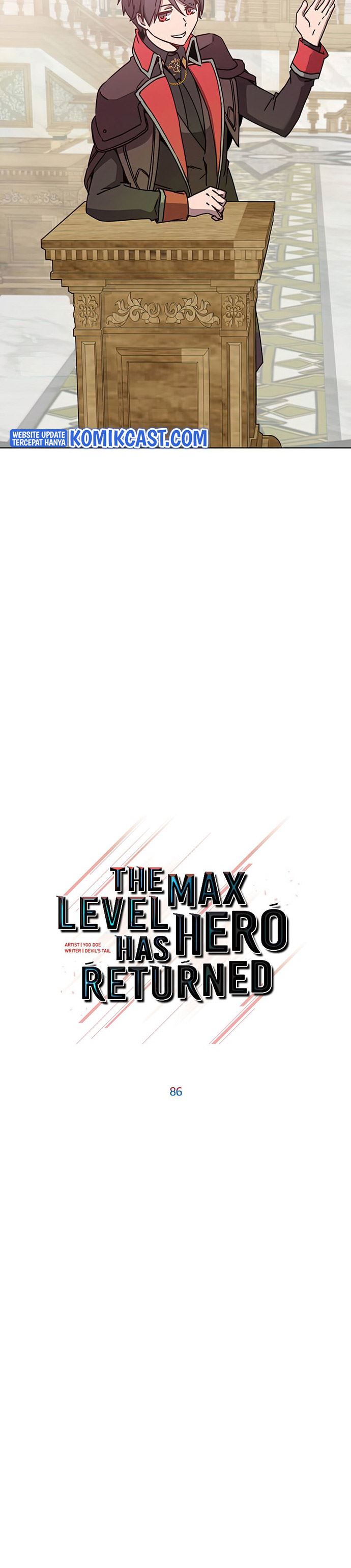 The MAX leveled hero will return! Chapter 86