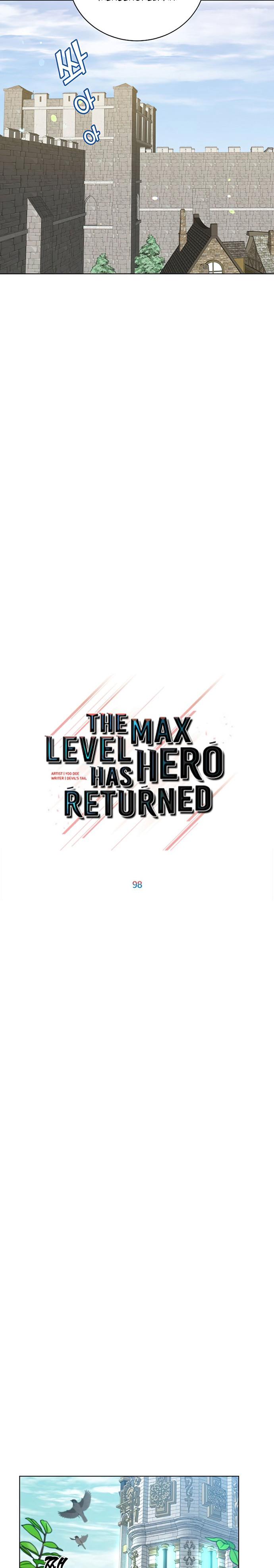 The MAX leveled hero will return! Chapter 99