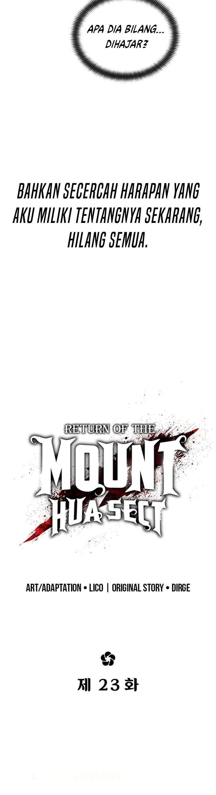 Return of the Flowery Mountain Sect Chapter 23