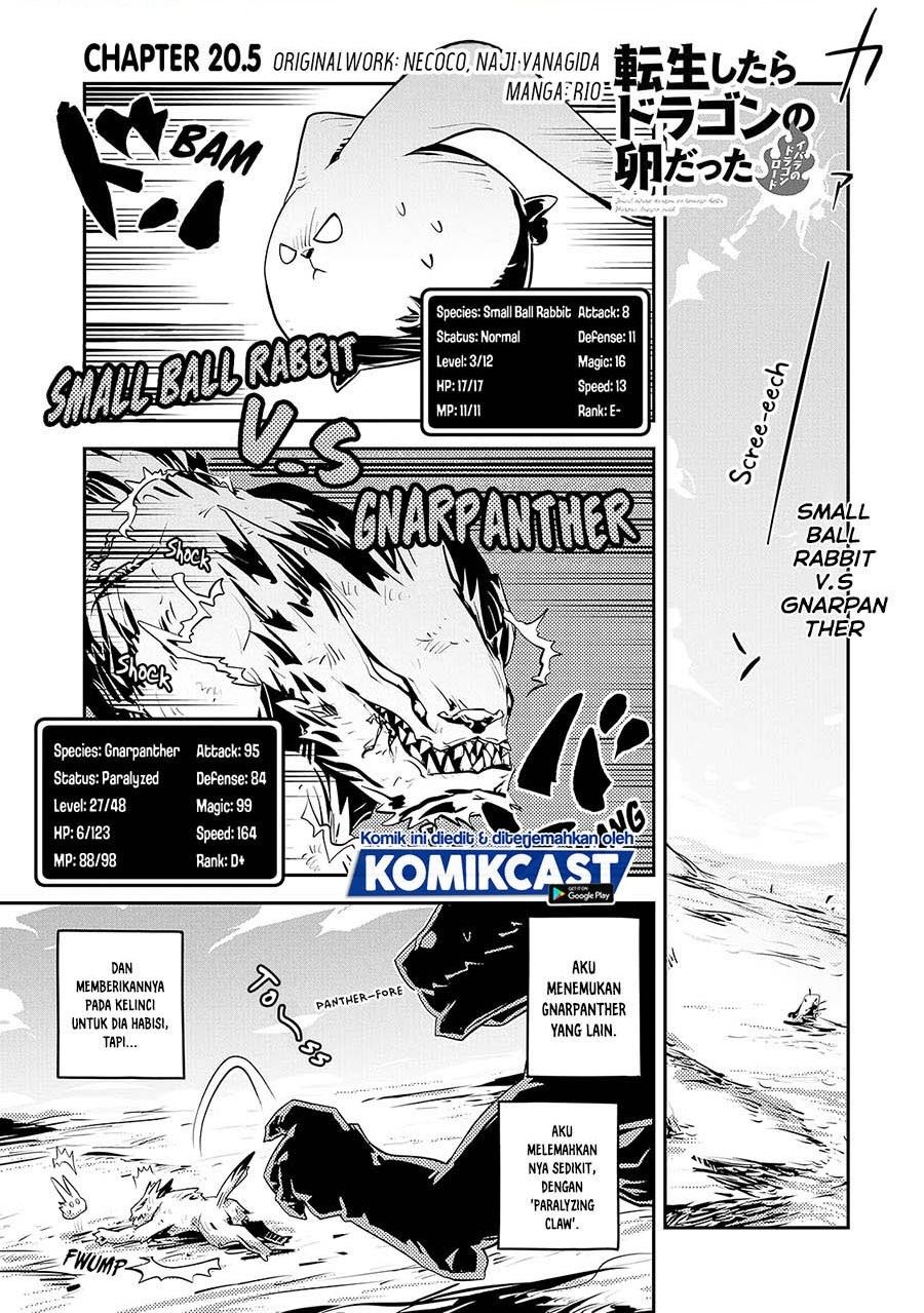 Tensei Shitara Dragon no Tamago Datta – Ibara no Dragon Road Chapter 20.5