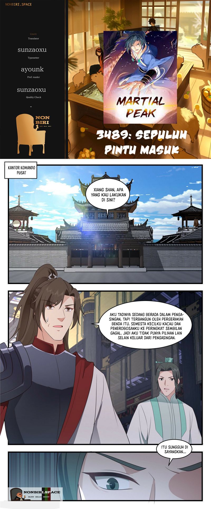 Martial Peak Chapter 3489