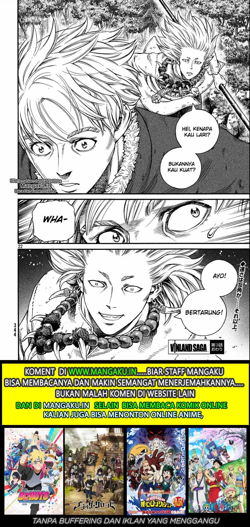 Vinland Saga Chapter 134