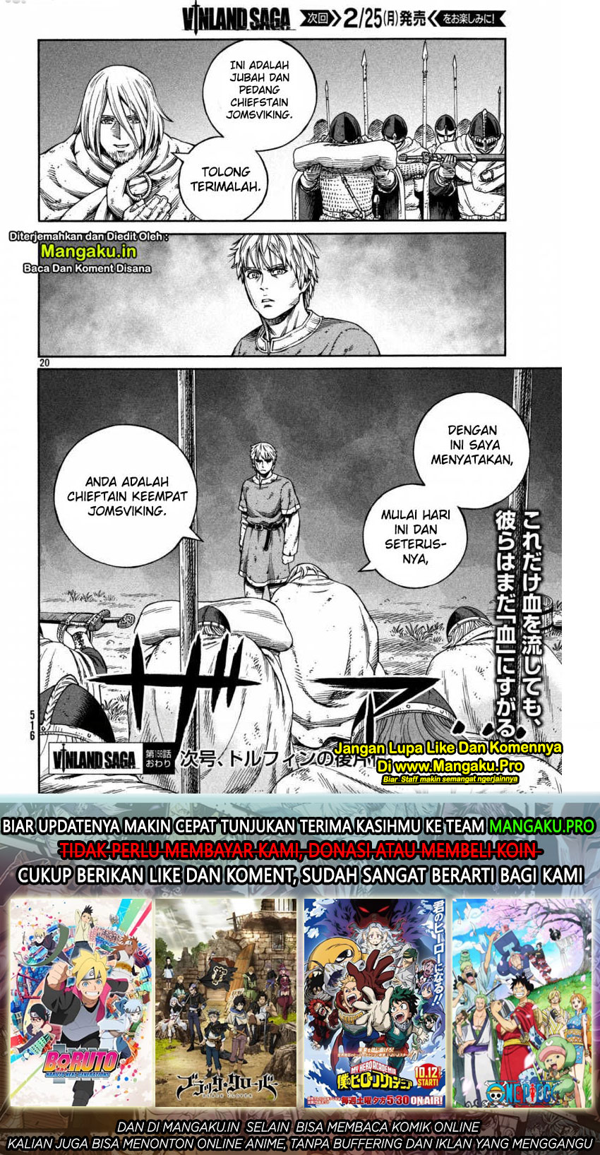 Vinland Saga Chapter 158