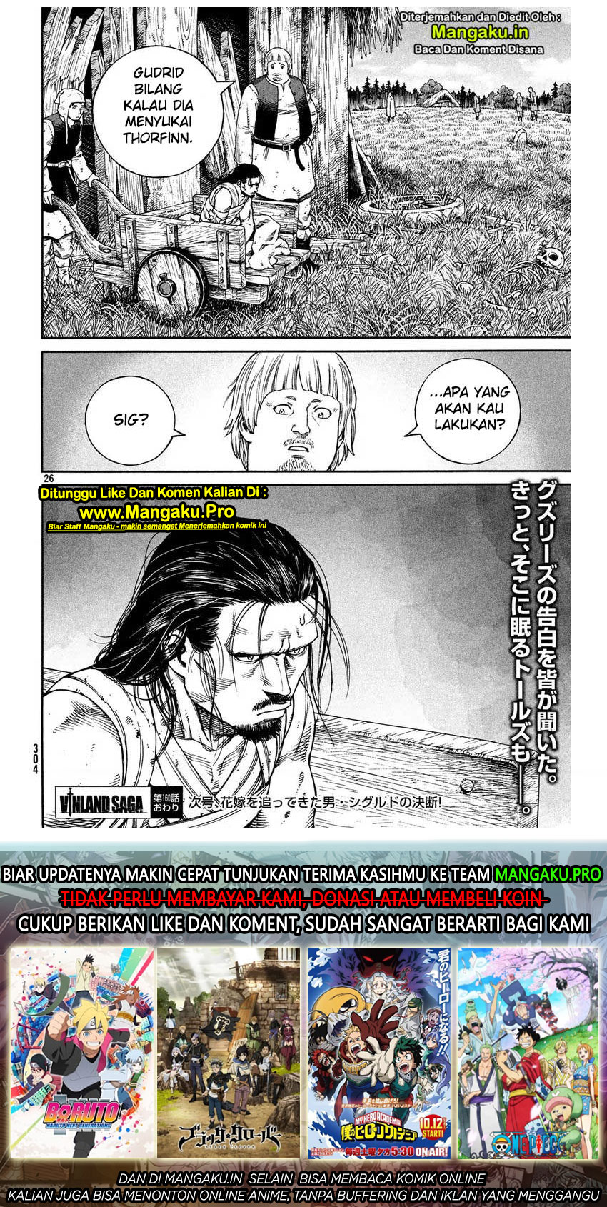 Vinland Saga Chapter 160