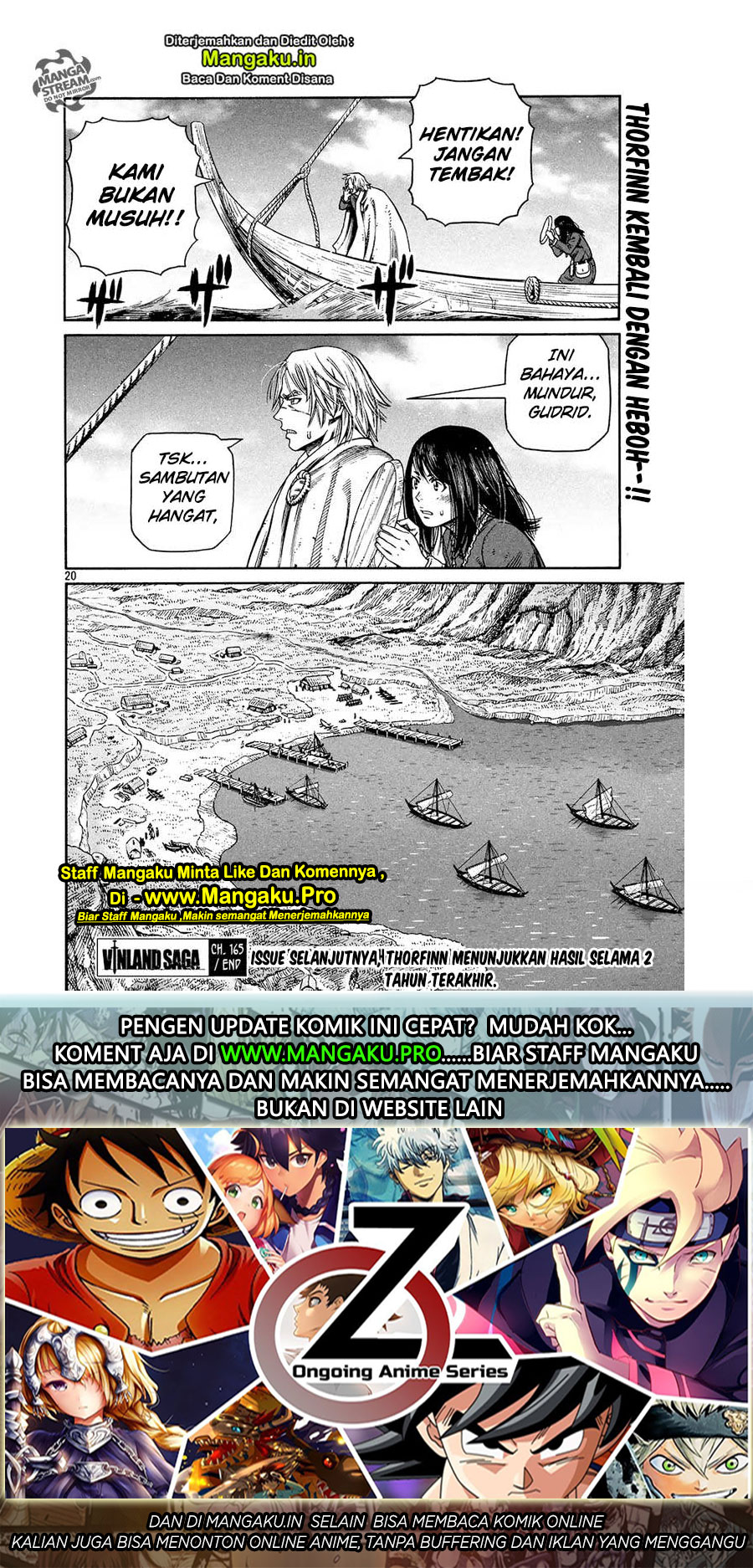 Vinland Saga Chapter 165