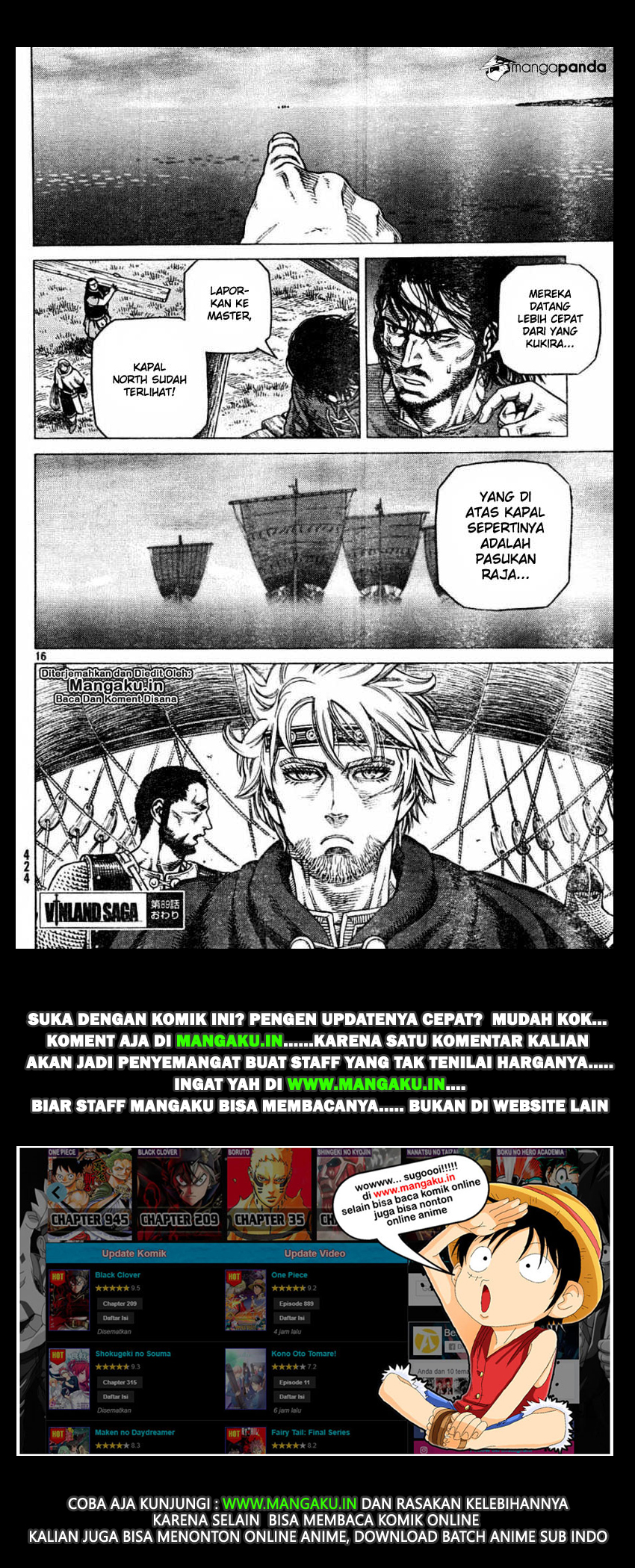 Vinland Saga Chapter 89