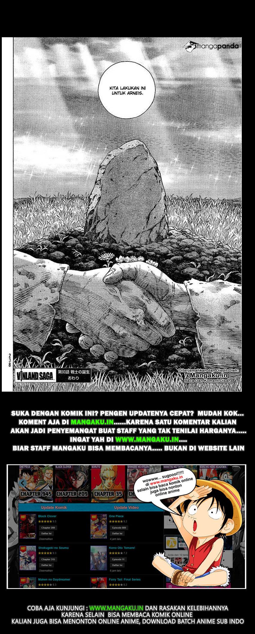 Vinland Saga Chapter 93