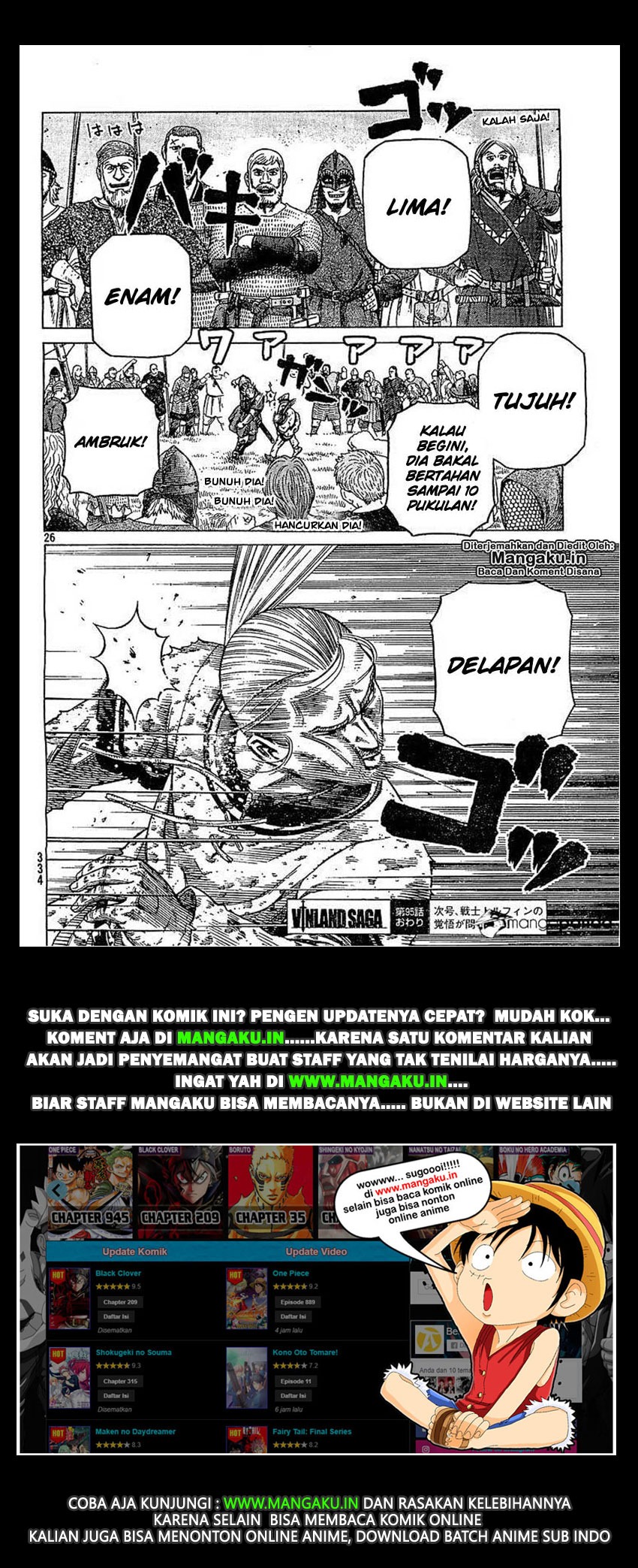 Vinland Saga Chapter 95