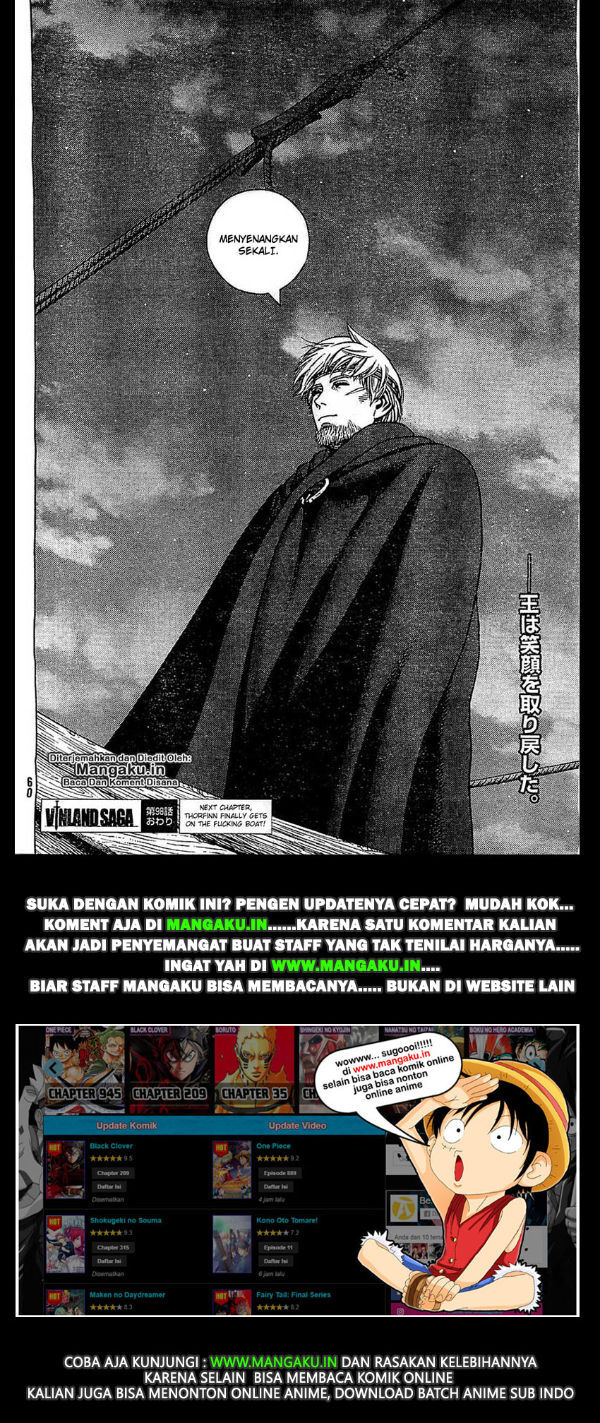 Vinland Saga Chapter 98