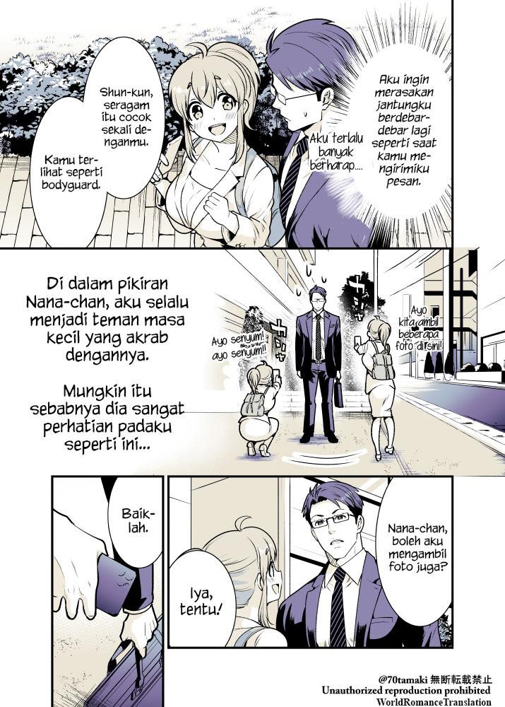 Osananajimi ga Hisabisa ni Saikai Shitara Otagai Kyonyuu ni Natteta Chapter 10