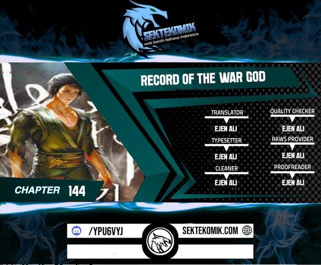 Record of the War God Chapter 144