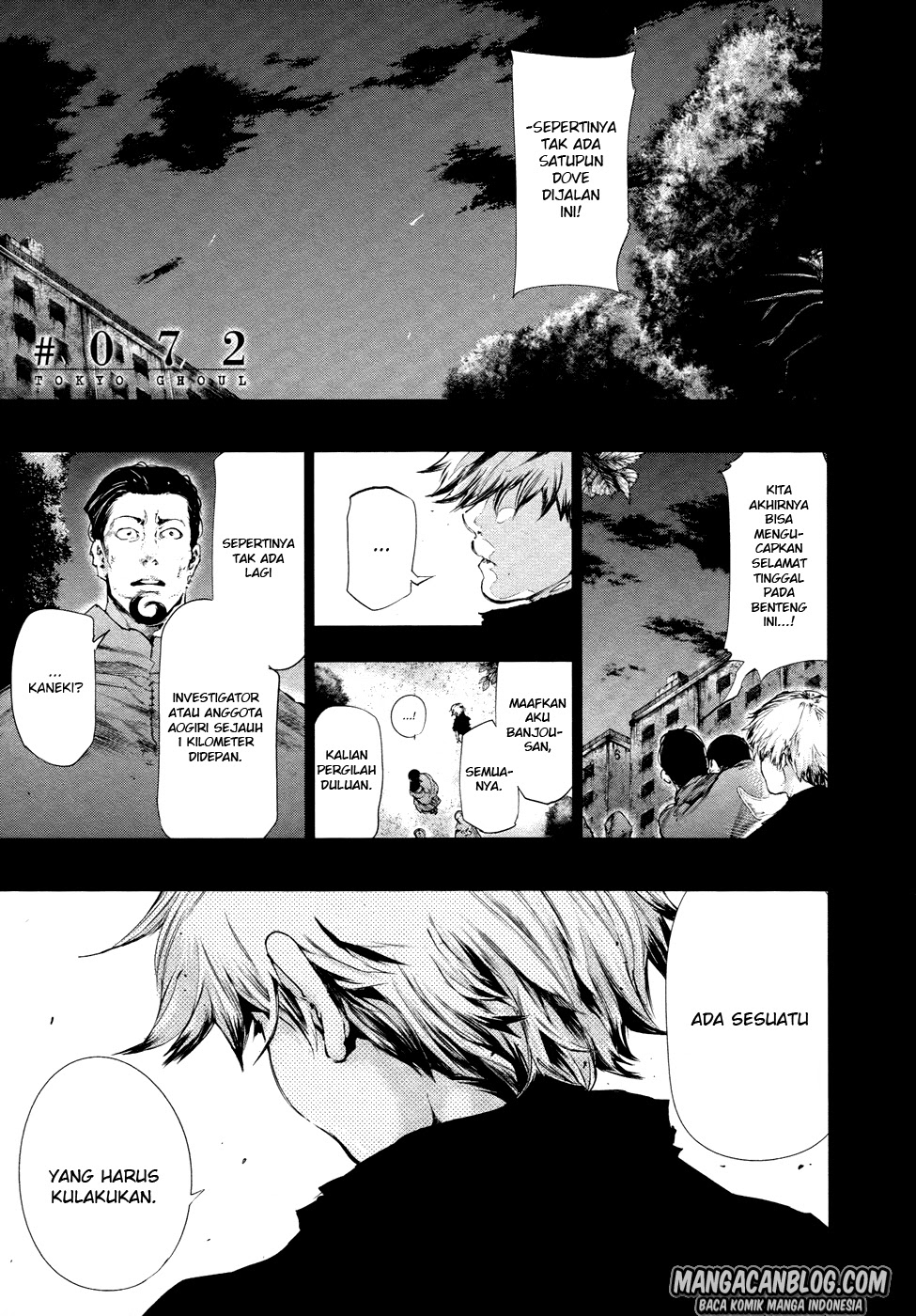 Tokyo Ghoul Chapter 72