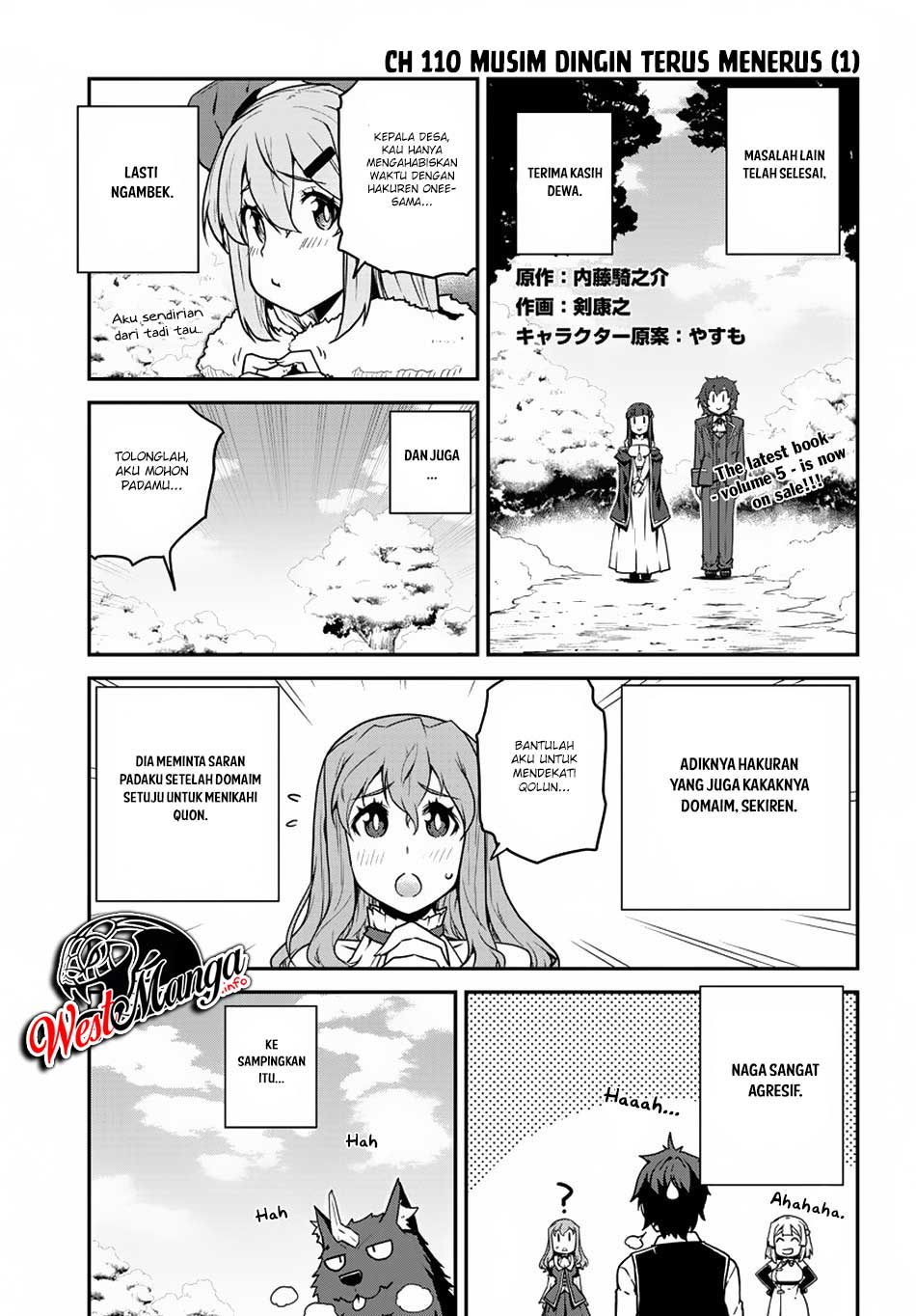 Isekai Nonbiri Nouka Chapter 110