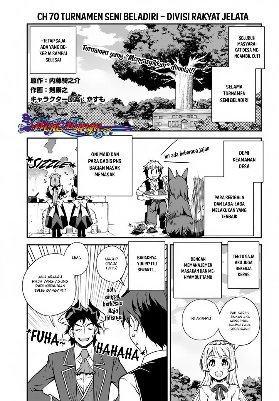 Isekai Nonbiri Nouka Chapter 70