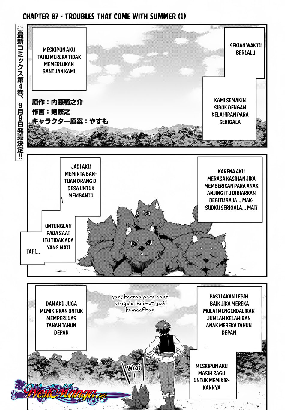 Isekai Nonbiri Nouka Chapter 87