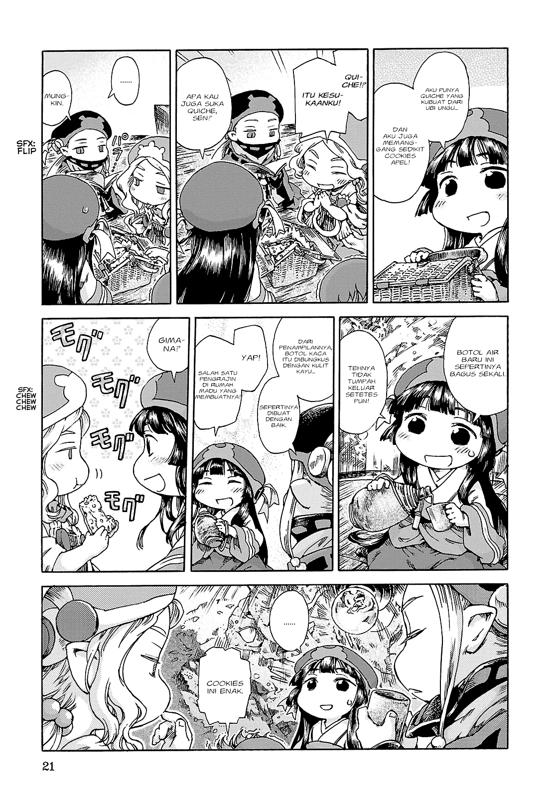 Hakumei to Mikochi Chapter 20.1