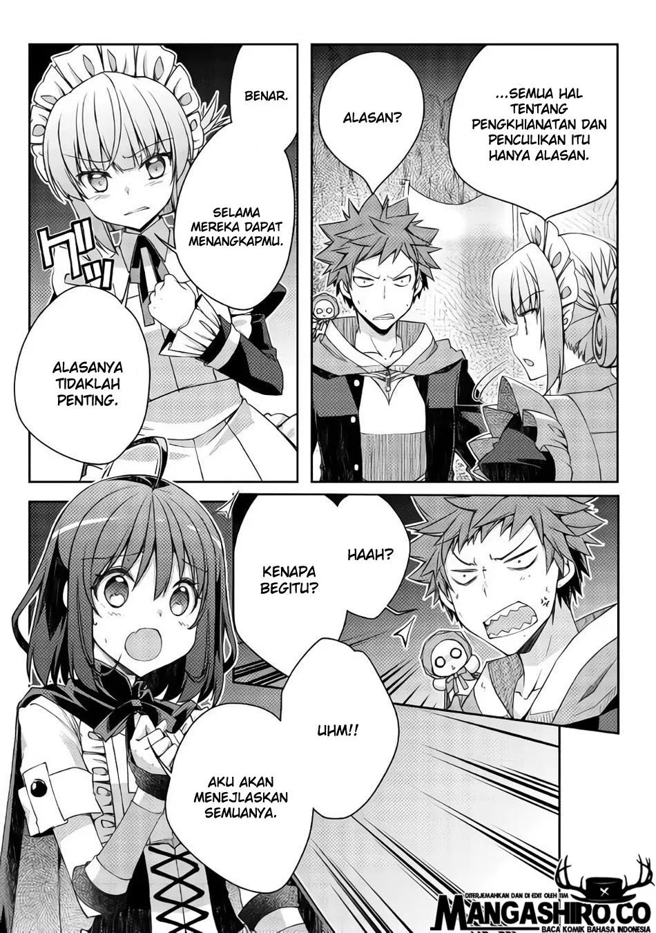 Yankee Wa Isekai De Seirei Ni Aisaremasu. Chapter 21