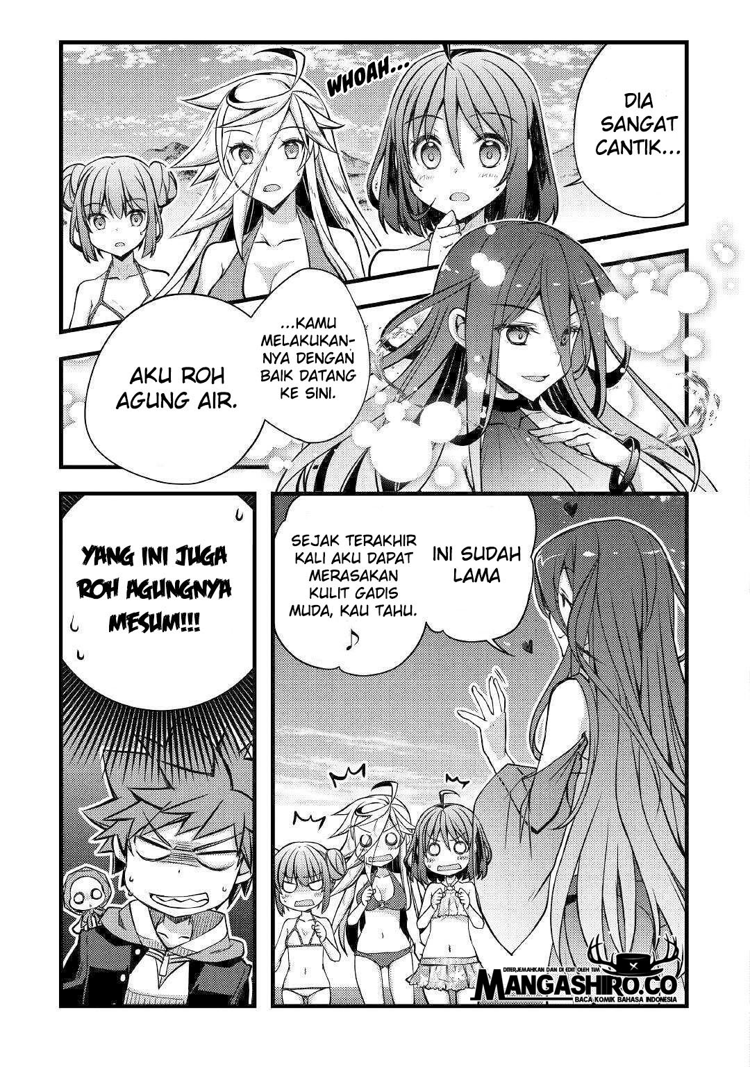 Yankee Wa Isekai De Seirei Ni Aisaremasu. Chapter 33