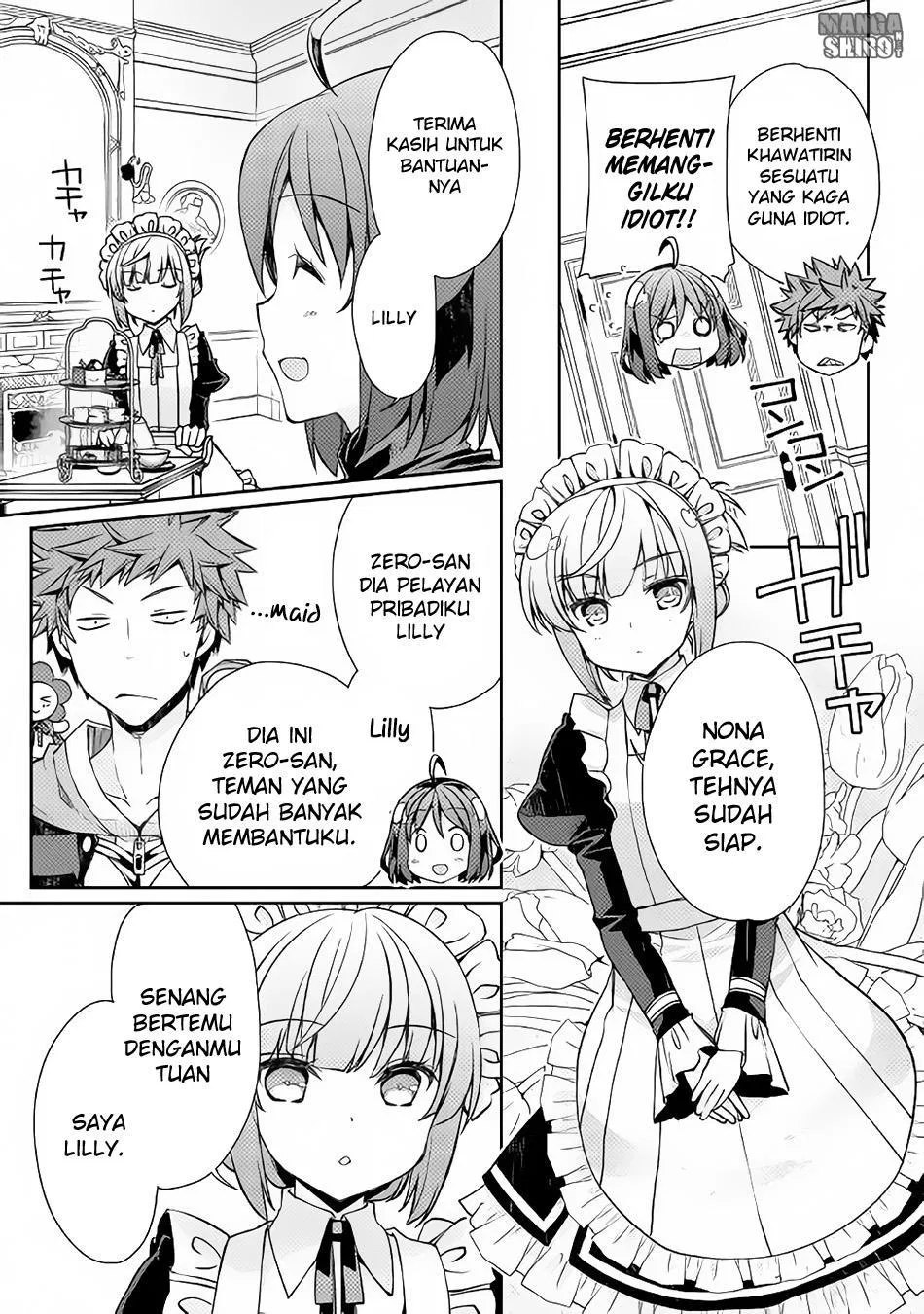 Yankee Wa Isekai De Seirei Ni Aisaremasu. Chapter 6