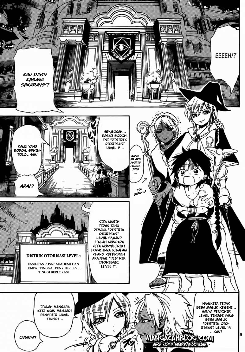 Magi Chapter 154