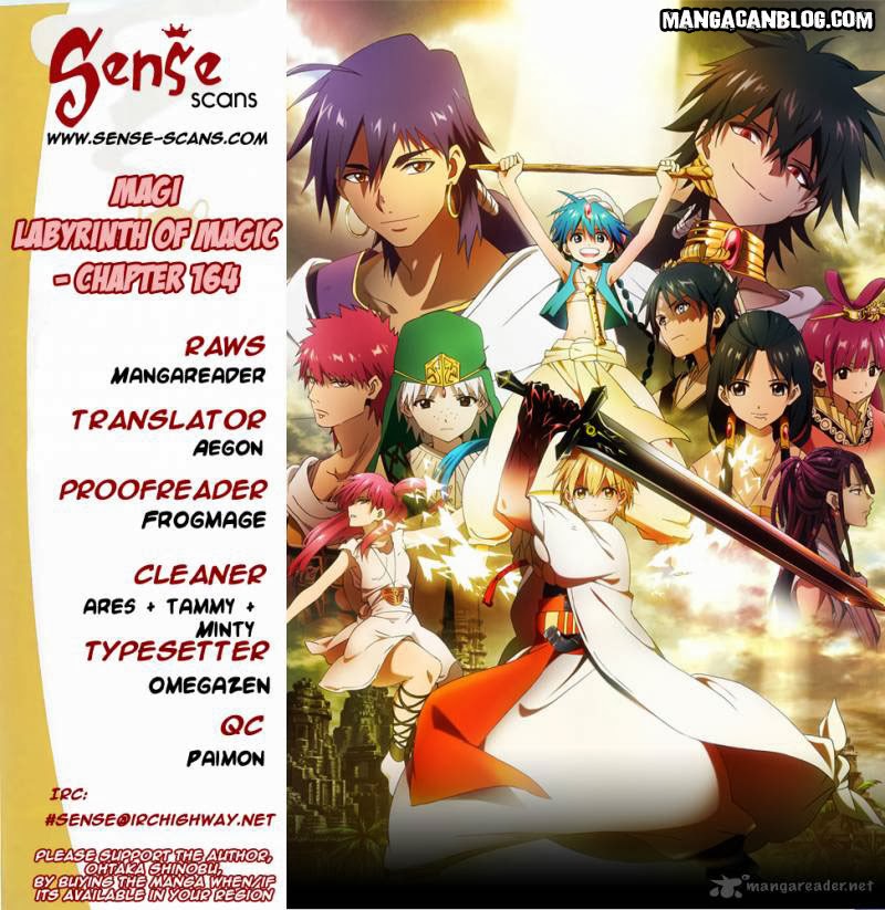 Magi Chapter 164