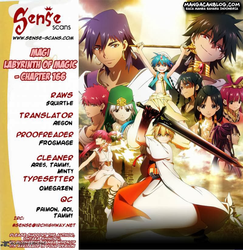 Magi Chapter 166