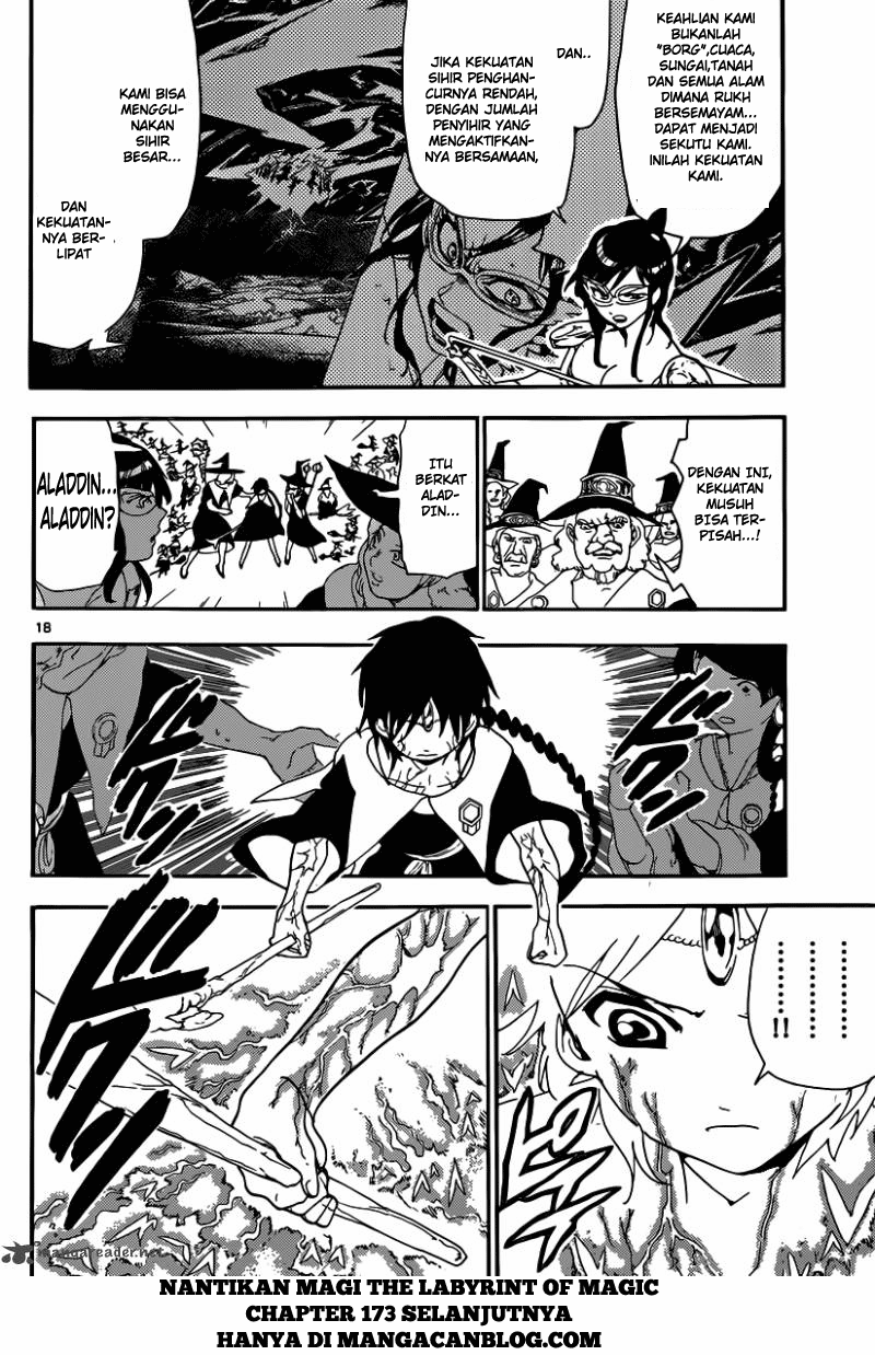 Magi Chapter 172