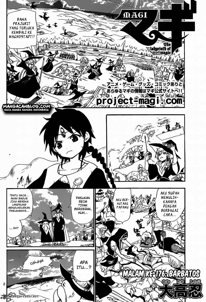 Magi Chapter 176