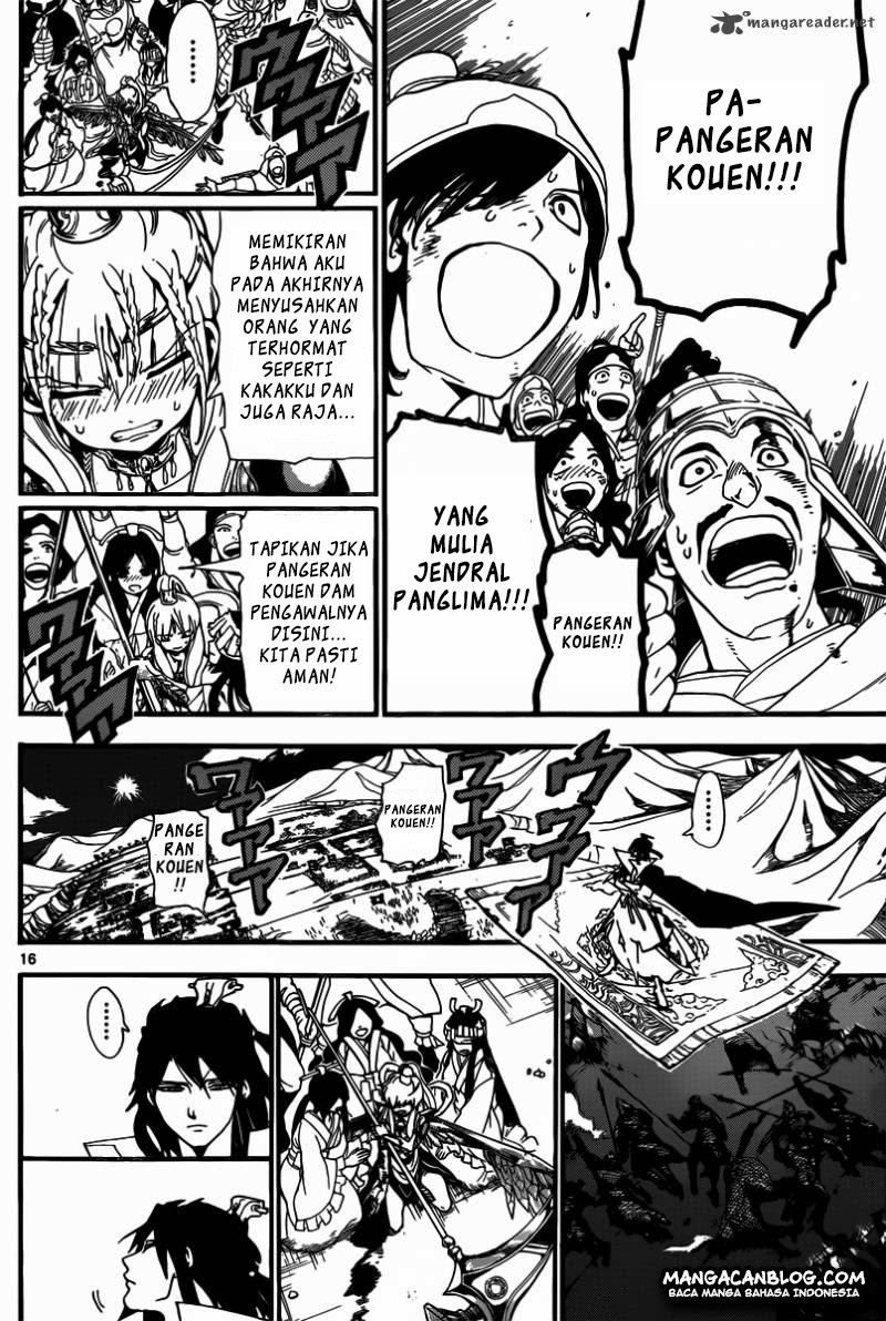 Magi Chapter 182