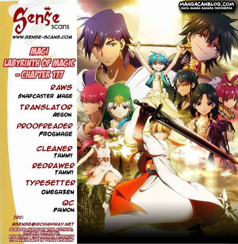 Magi Chapter 182