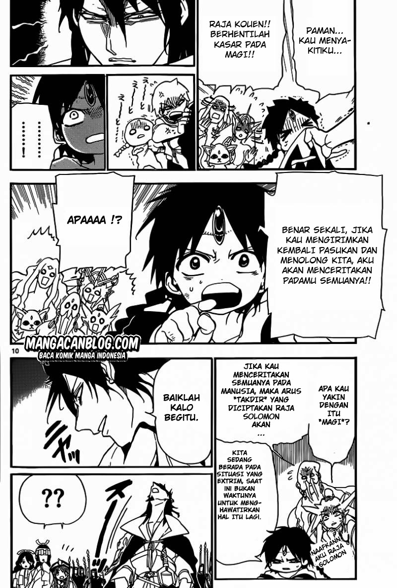 Magi Chapter 187