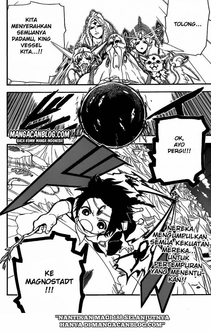 Magi Chapter 187