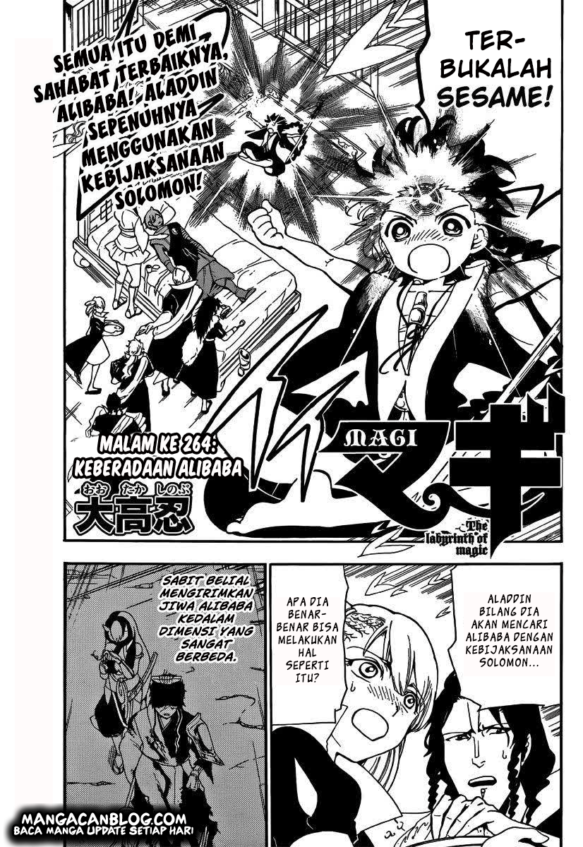 Magi Chapter 264